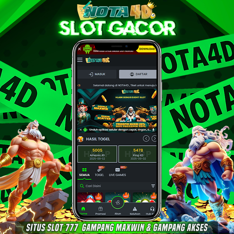 NOTA4D Situs Slot777 Gacor